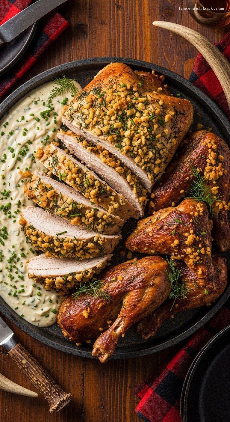 Sour Cream and Onion Roast Turkey