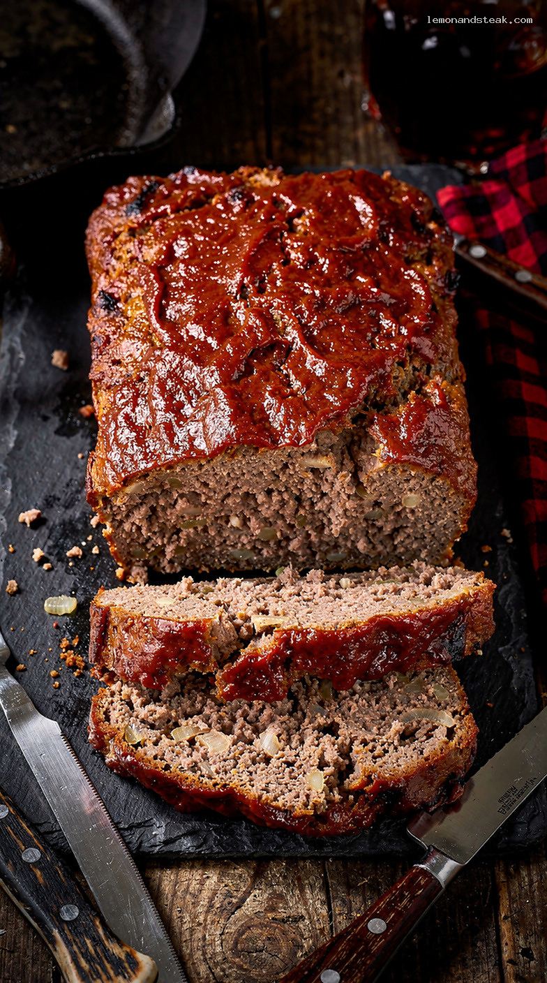 Sunday Dinner Meatloaf With Sweet Tangy Tomato Glaze