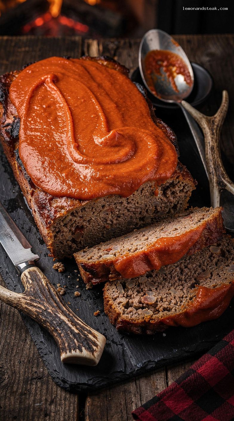 Tomato Soup Meatloaf with Savory-Sweet Glaze