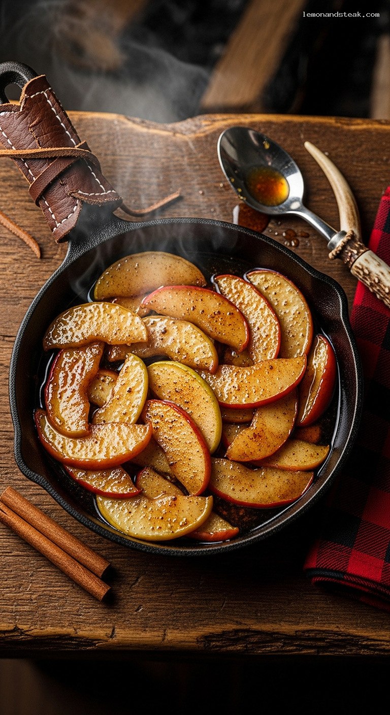Warm Skillet Cinnamon Apples for a Cozy Snack